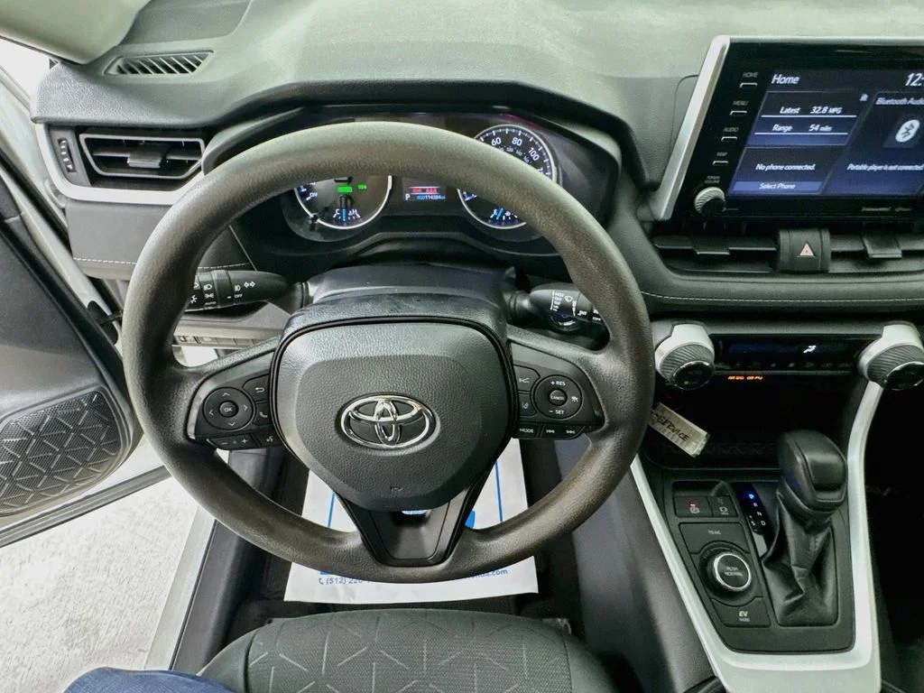 Used 2021 Super White Toyota XLE image 12