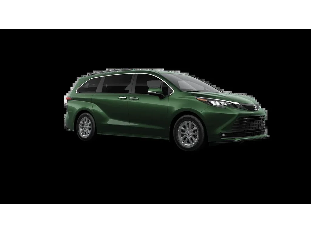 New 2026 Green Toyota XLE image 44
