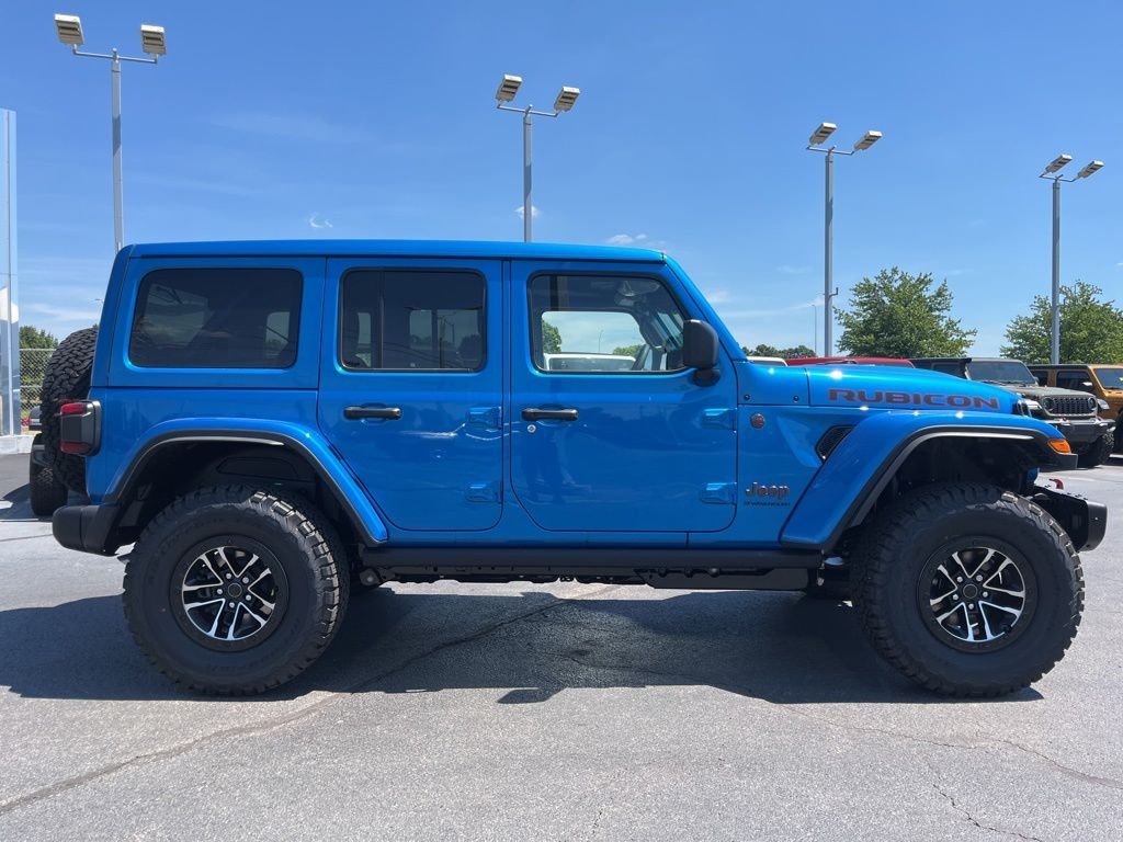New 2026 Hydro Blue Pearl-Coat Exterior Paint Jeep Rubicon X image 55