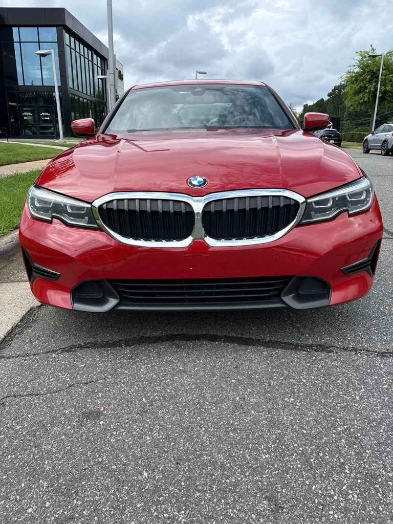 Used 2021 Melbourne Red Metallic BMW 330i image 2