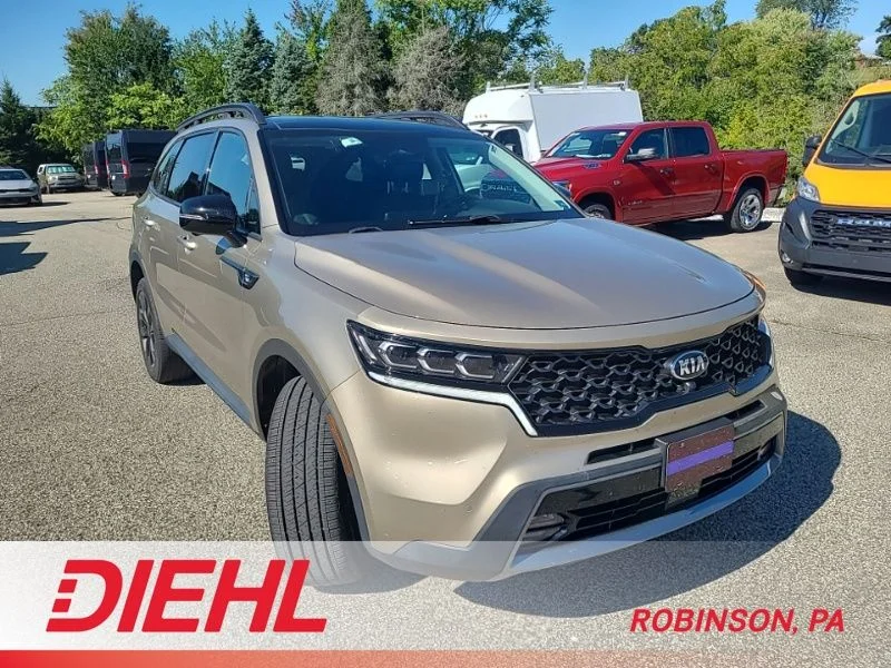 Used 2021 Beige Kia SX Prestige X-Line image 4