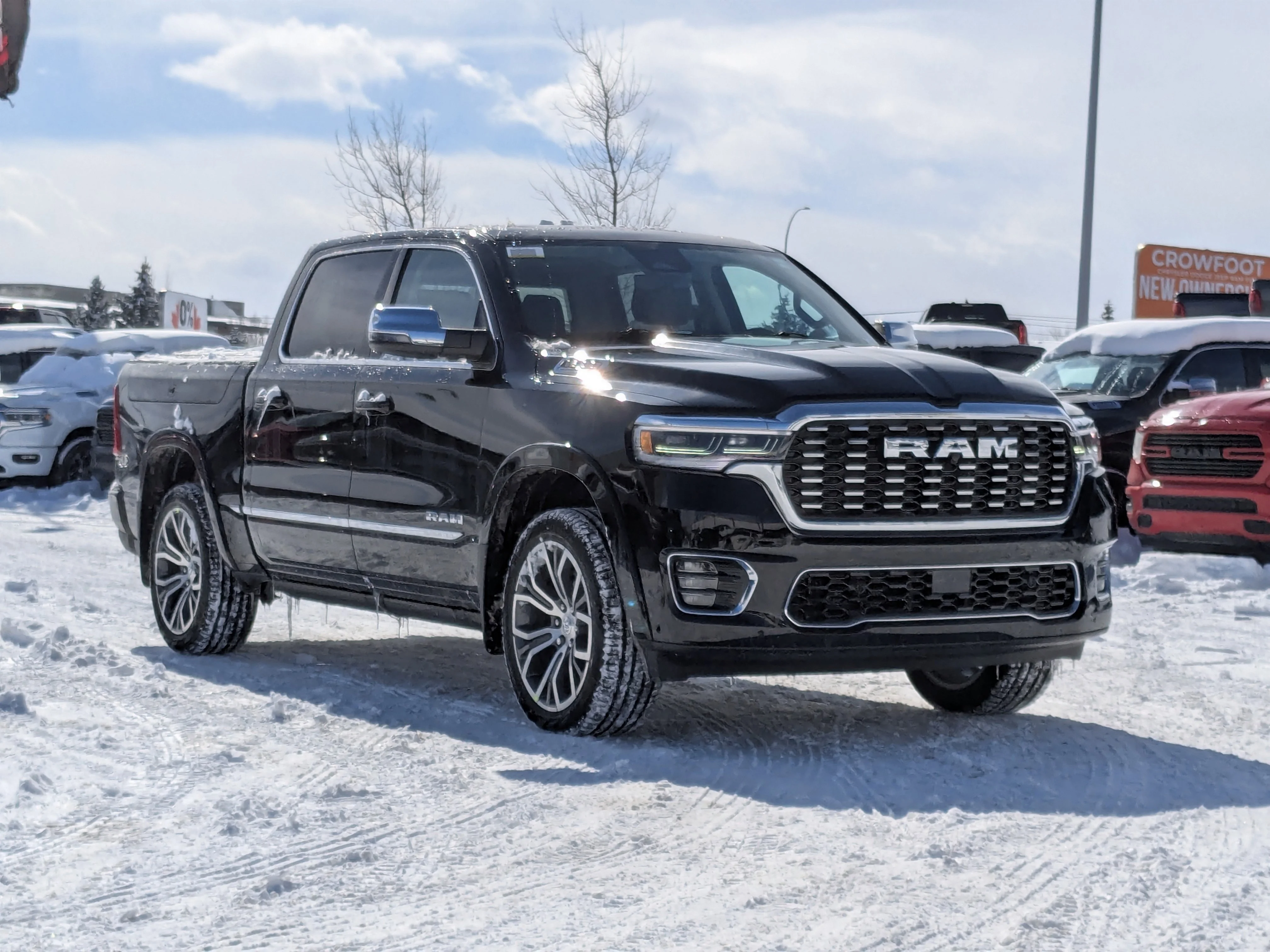 New 2026 Black RAM Tungsten - - Hurricane HO - Multi-Fnctn Tailgate - Prem Lthr - Trailer Brake - 8-Spd Auto & More! image 2