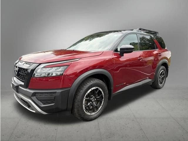 Used 2024 Scarlet Ember Tintcoat/Super Black Nissan Rock Creek image 1