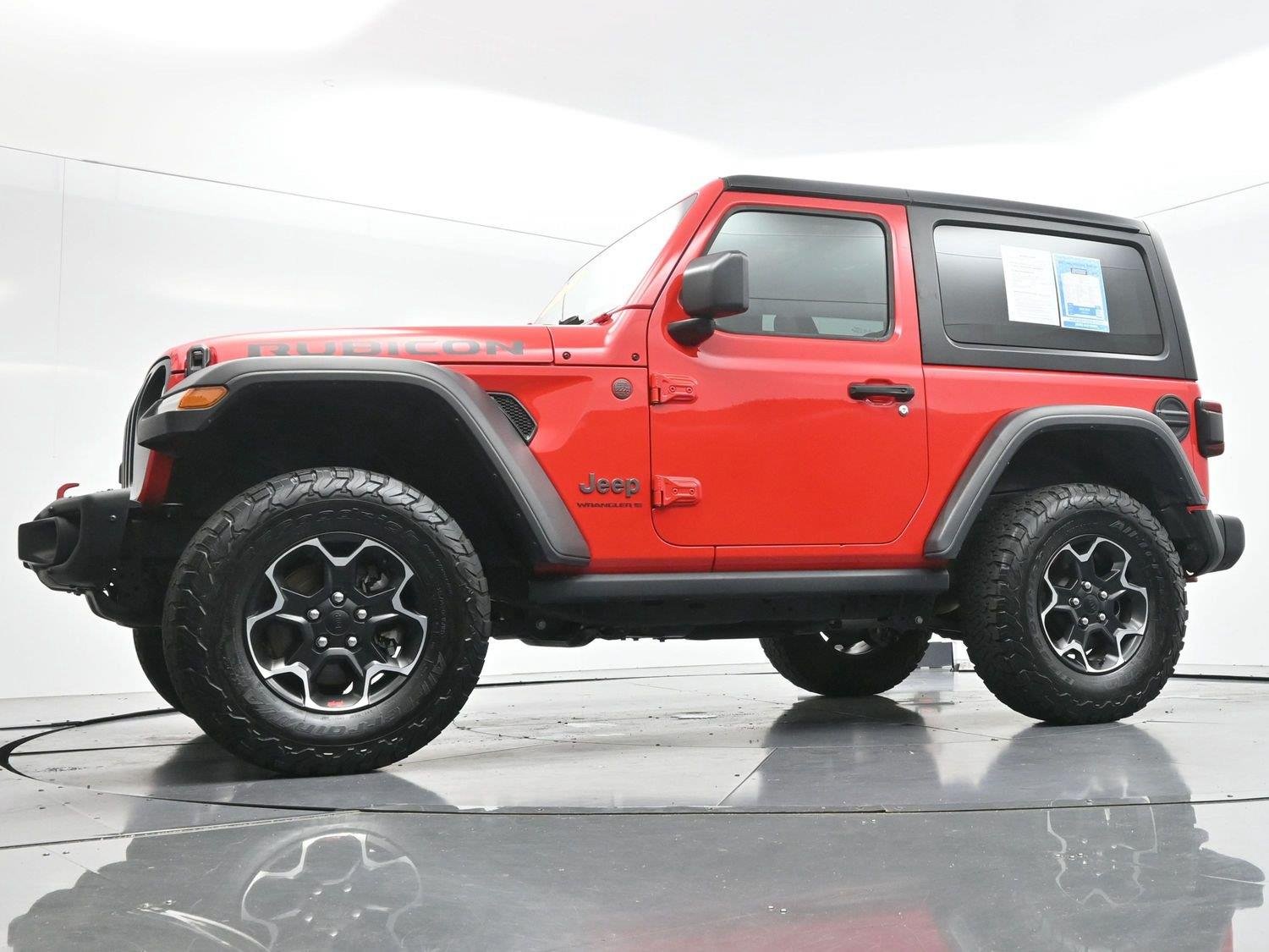 Used 2023 Firecracker Red Clearcoat Jeep Rubicon image 48