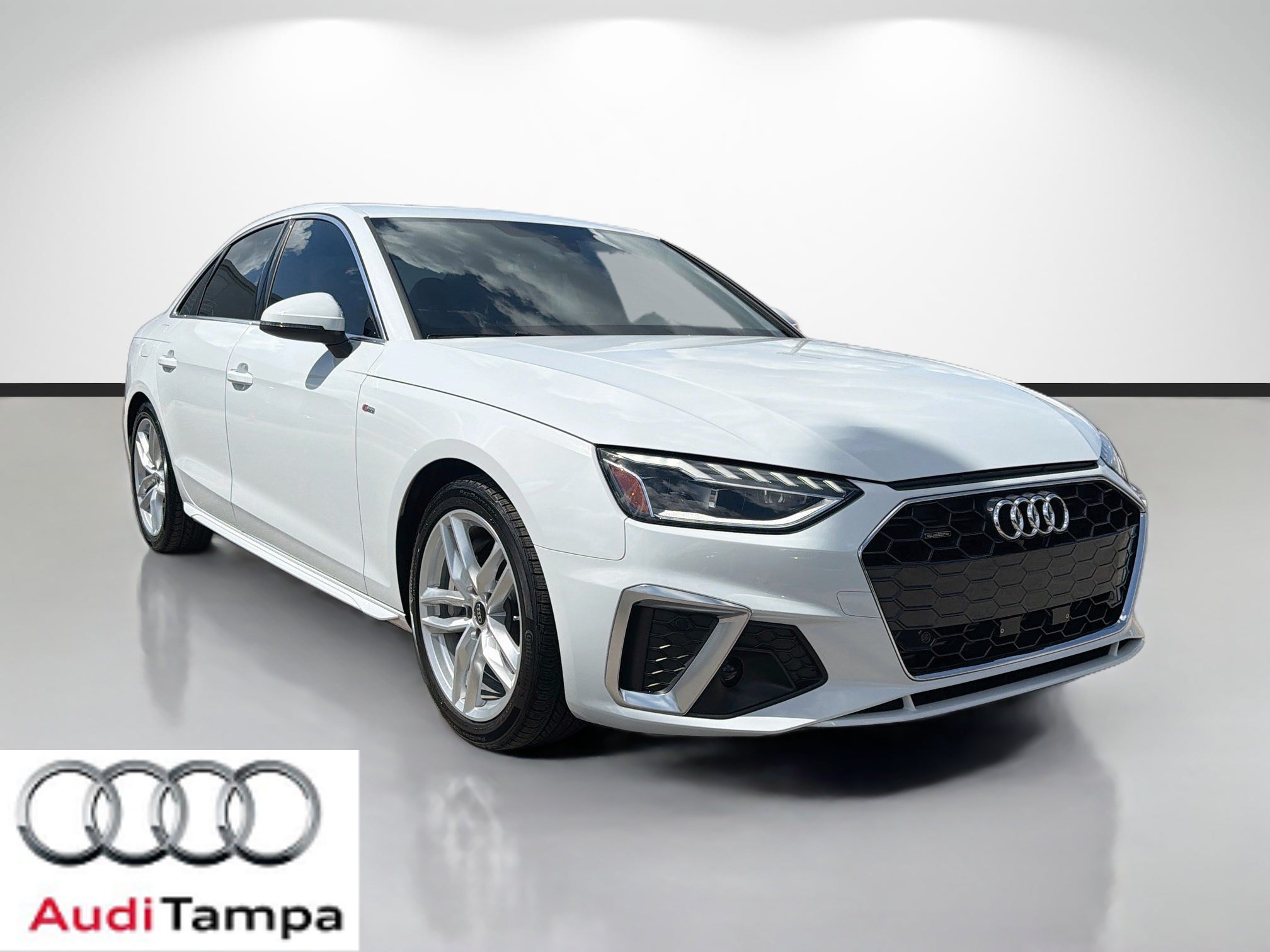 Used 2024 Glacier White Metallic Audi S line Premium image 1