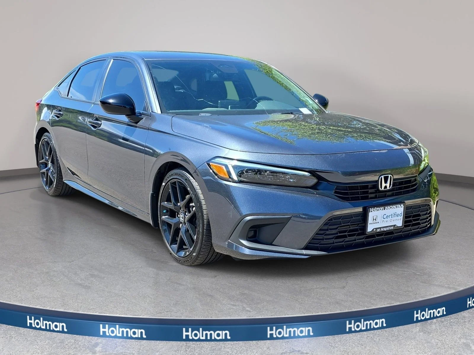 Certified Used 2023 Meteorite Gray Metallic Honda Sport image 3