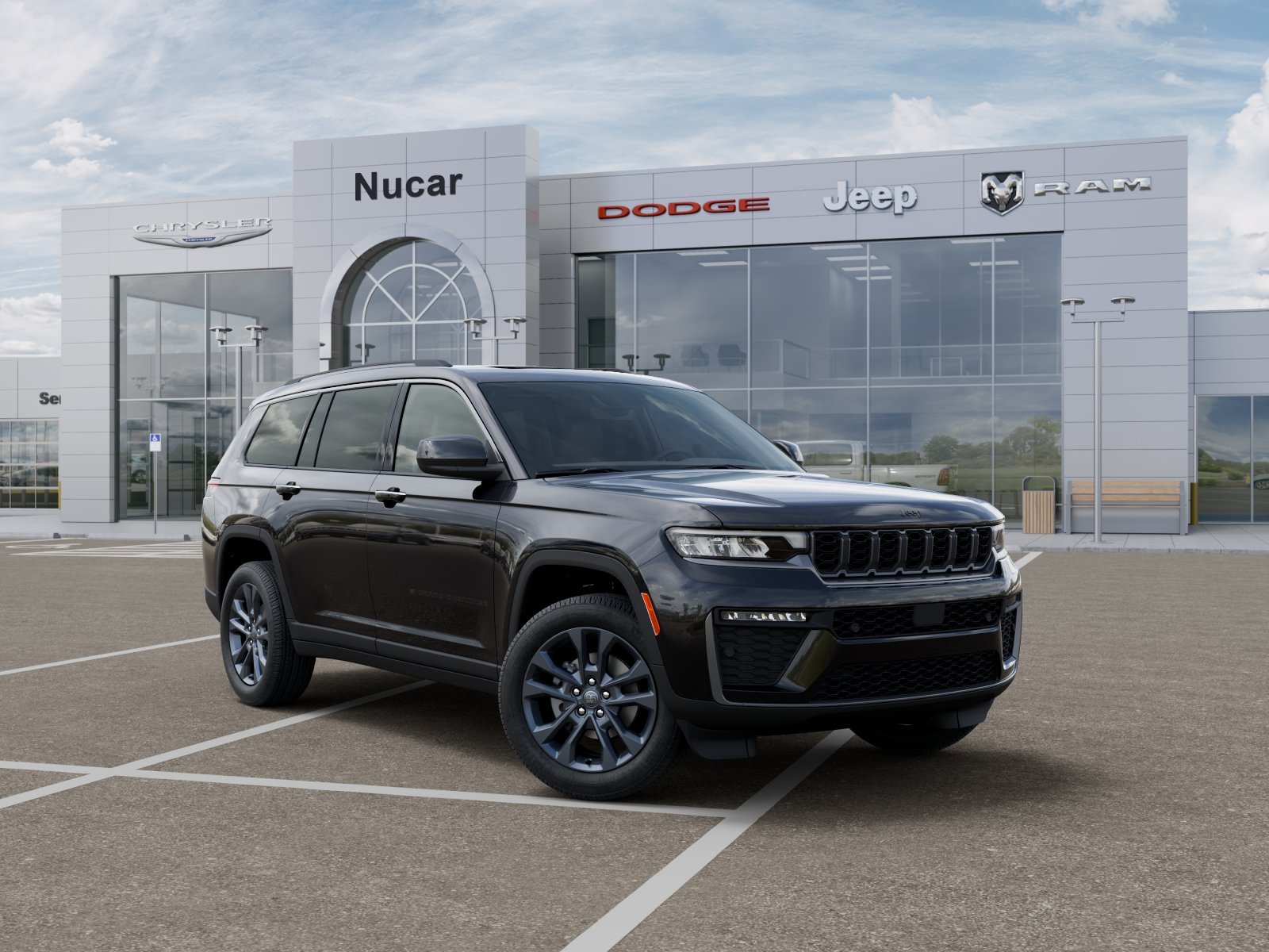 New 2026 Diamond Black Crystal Pearl-Coat Exterior Paint Jeep  image 1