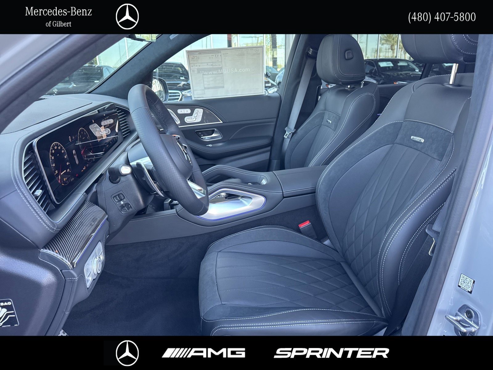 New 2026 MANUFAKTUR Alpine Grey Mercedes-Benz GLS 63 AMG® image 11