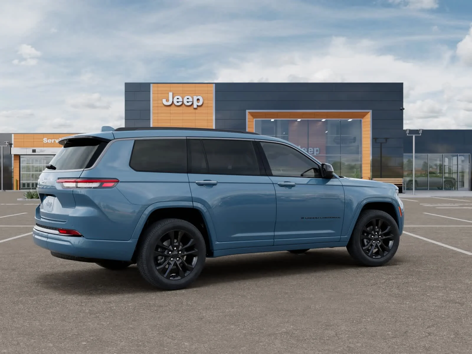 New 2026 Steel Blue Jeep Limited Reserve image 4