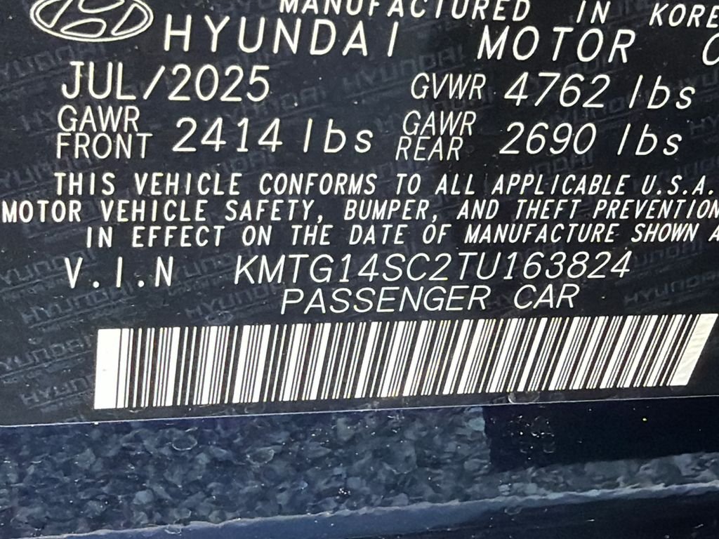 New 2026 Blue Genesis 2.5T image 32