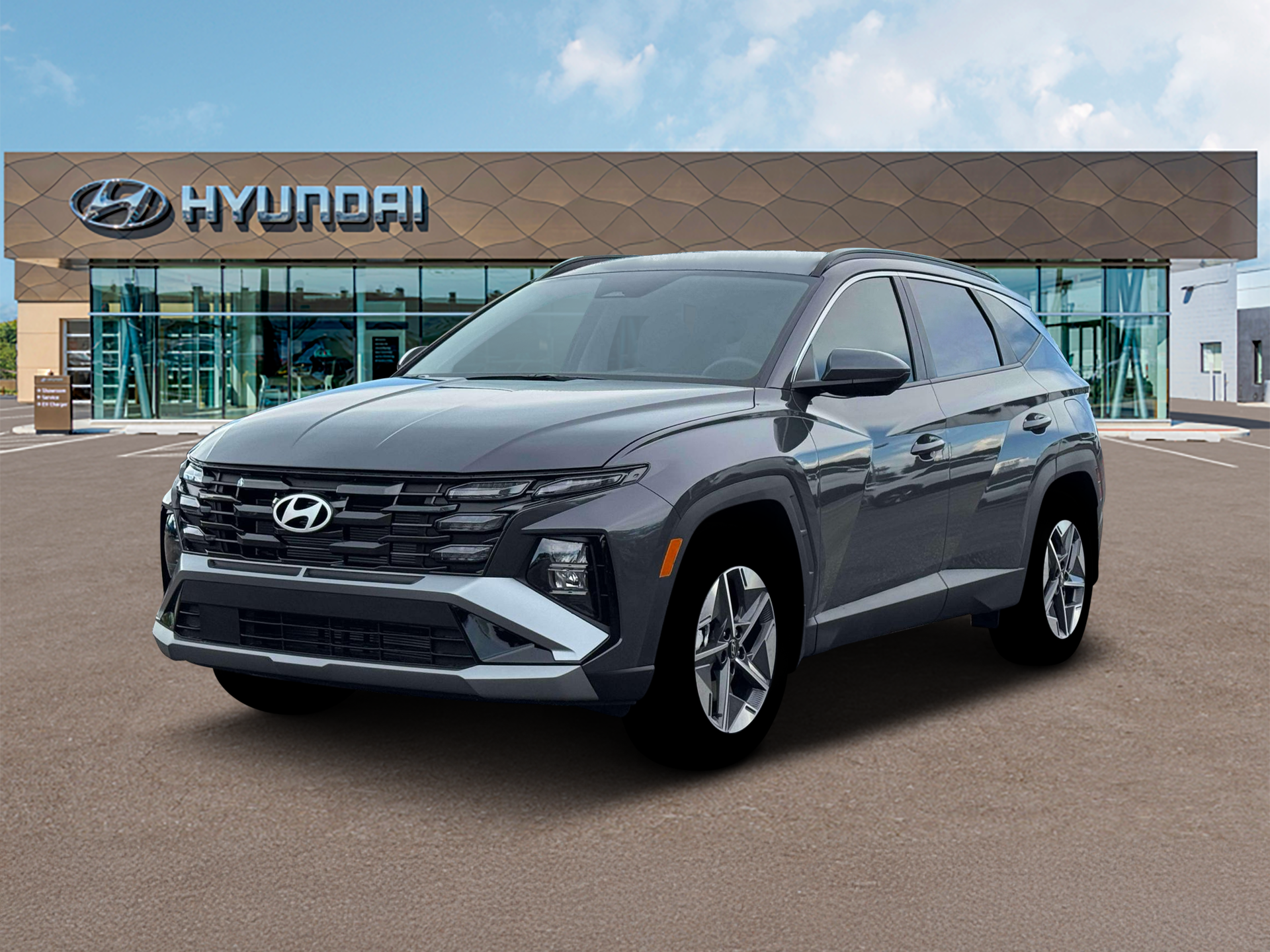 New 2026 Ecotronic Gray Hyundai SEL FWD image 1