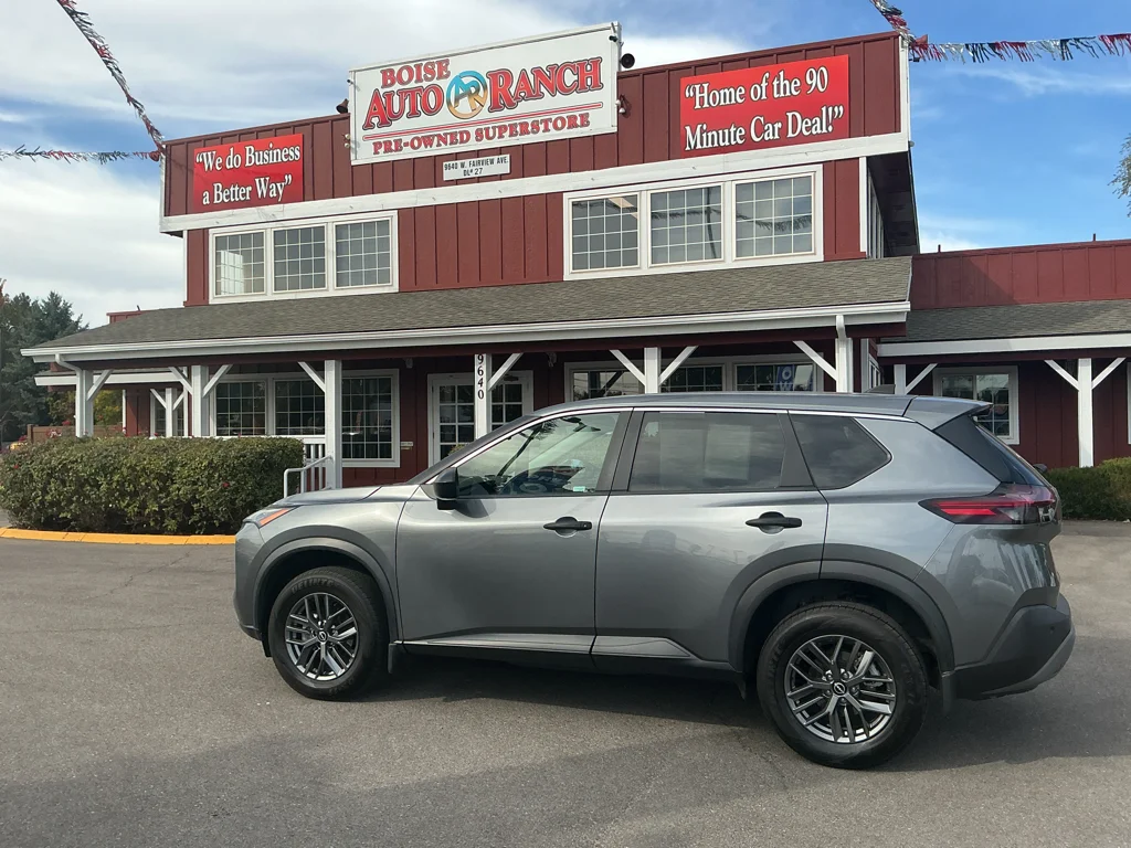 Used 2023 Gun Metallic Nissan S image 8