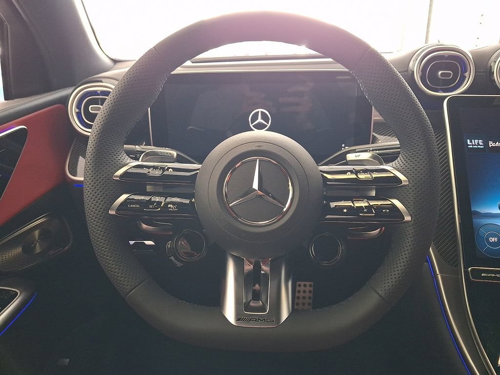 New 2026 MANUFAKTUR Moonlight White Metallic Mercedes-Benz GLC 43 AMG® image 46