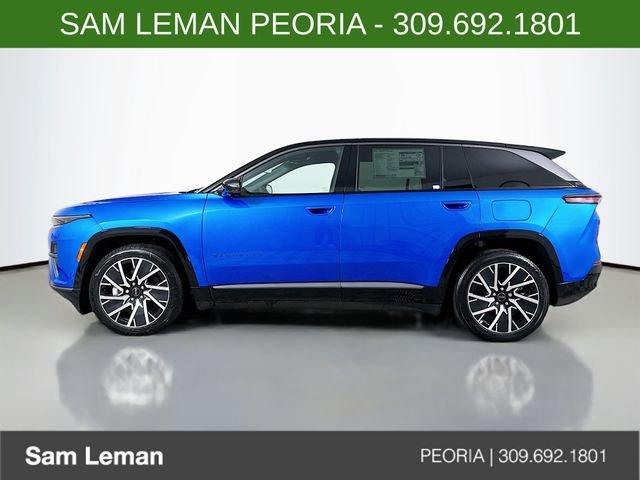 New 2025 Hydro Blue Pearl-Coat Exterior Paint Jeep Limited image 4