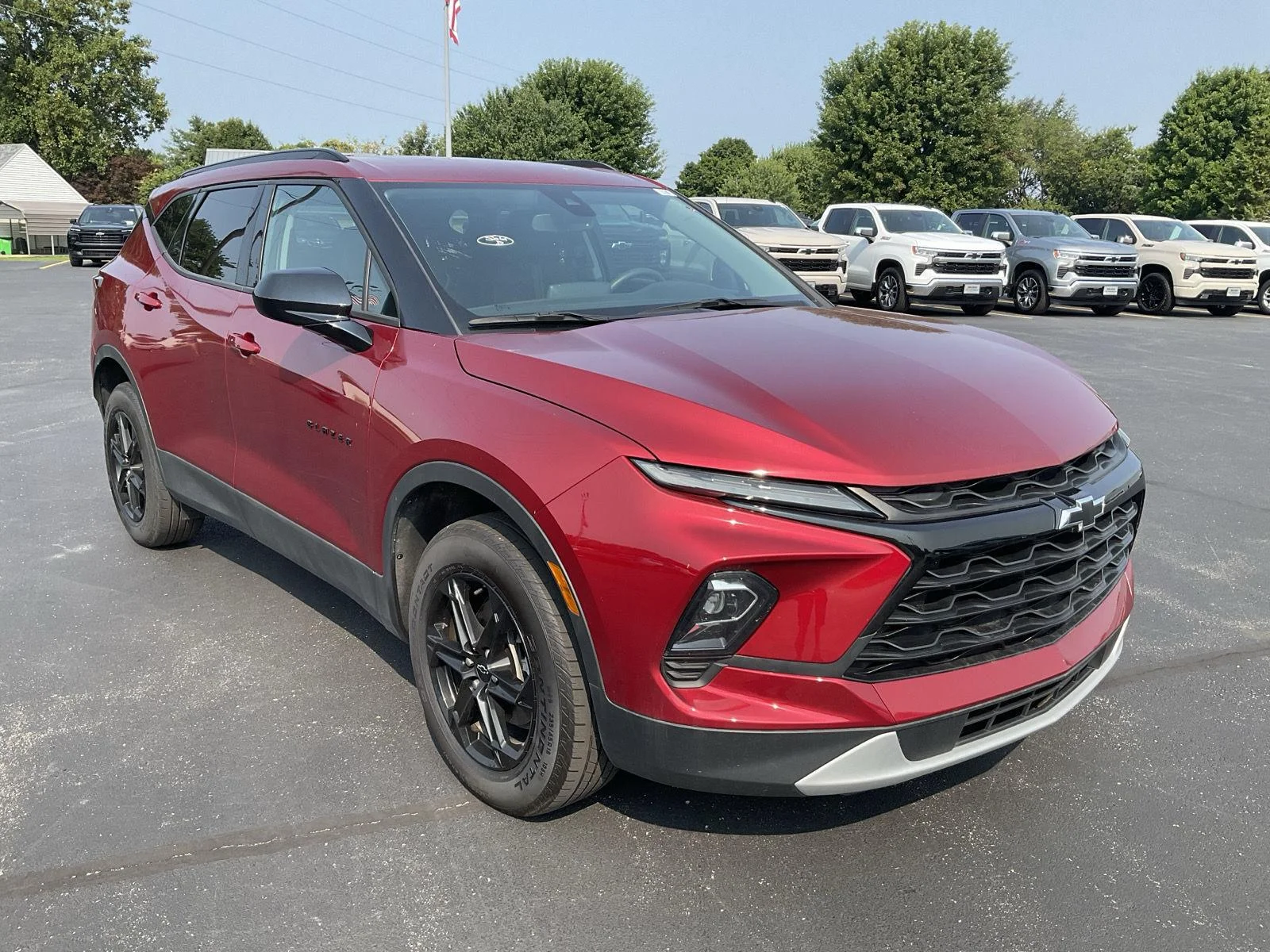 Used 2024 Radiant Red Tintcoat Chevrolet LT image 3