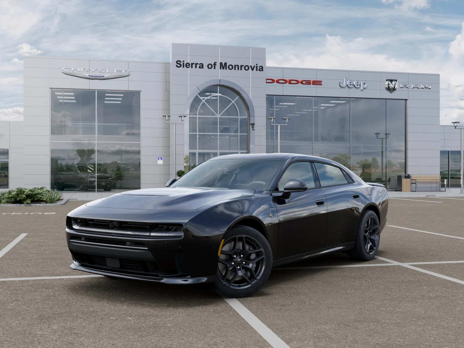 New 2026 Diamond Black Crystal Pearlcoat Dodge Scat Pack image 32