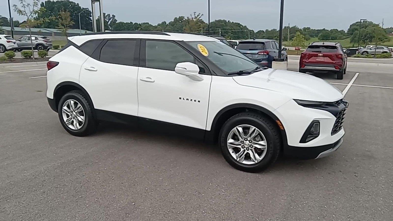 Used 2021 Chevrolet Blazer 2LT with VIN 3GNKBCRS3MS541266 for sale in Kansas City