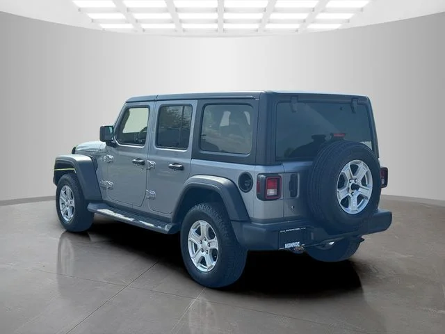 Certified Used 2020 Silver Jeep Unlimited Sport S image 5