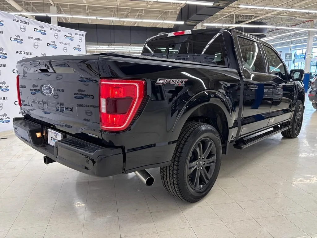 Certified Used 2023 Black Metallic Ford XLT image 8