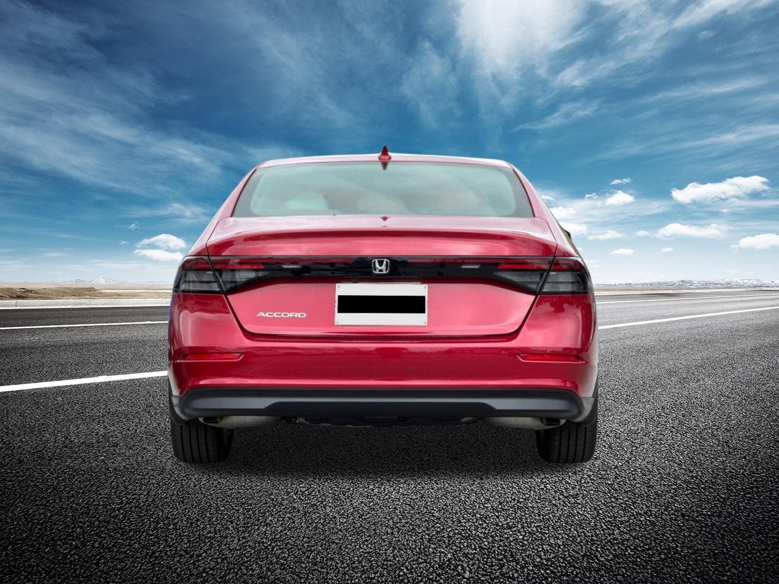 New 2026 Radiant Red Metallic Honda LX image 4