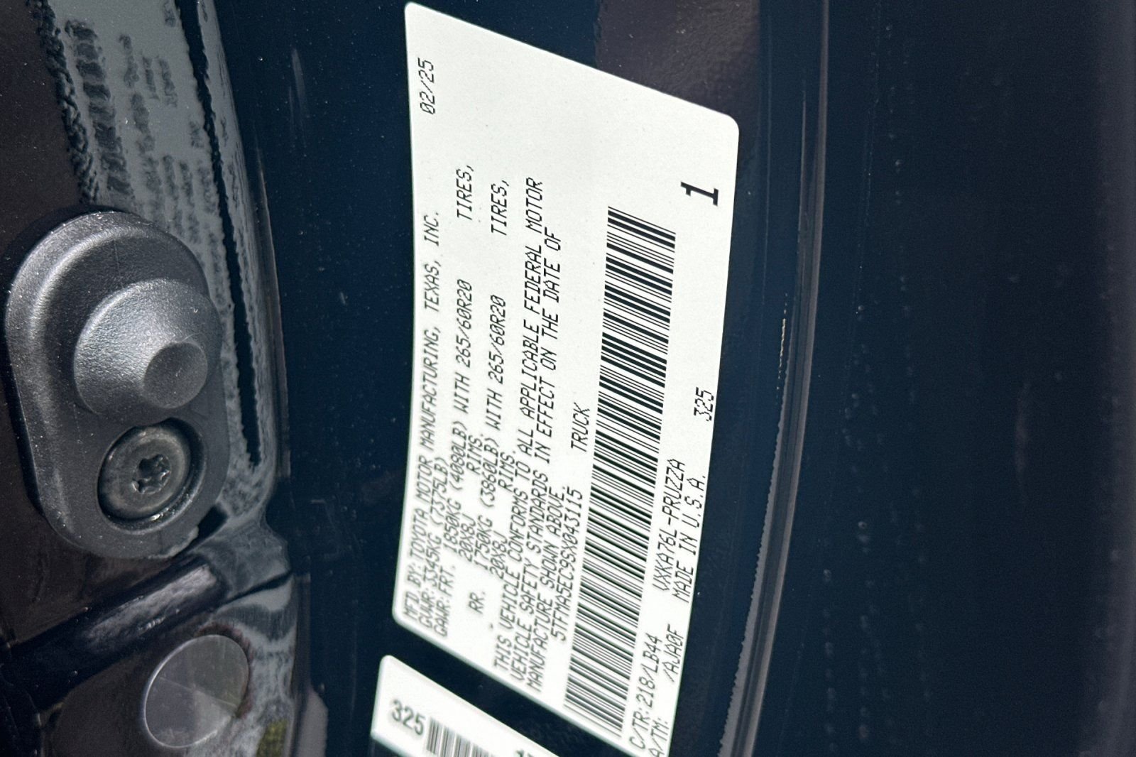 2025 Toyota Tundra 1794 Edition - Photo 33