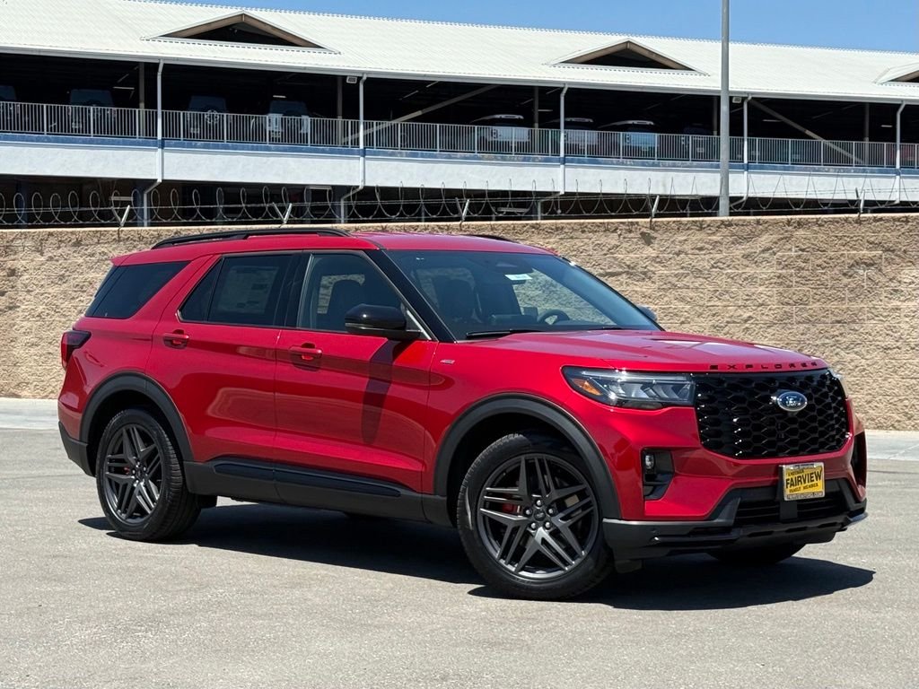 New 2026 Rapid Red Metallic Tinted Clearcoat Ford ST-Line image 1