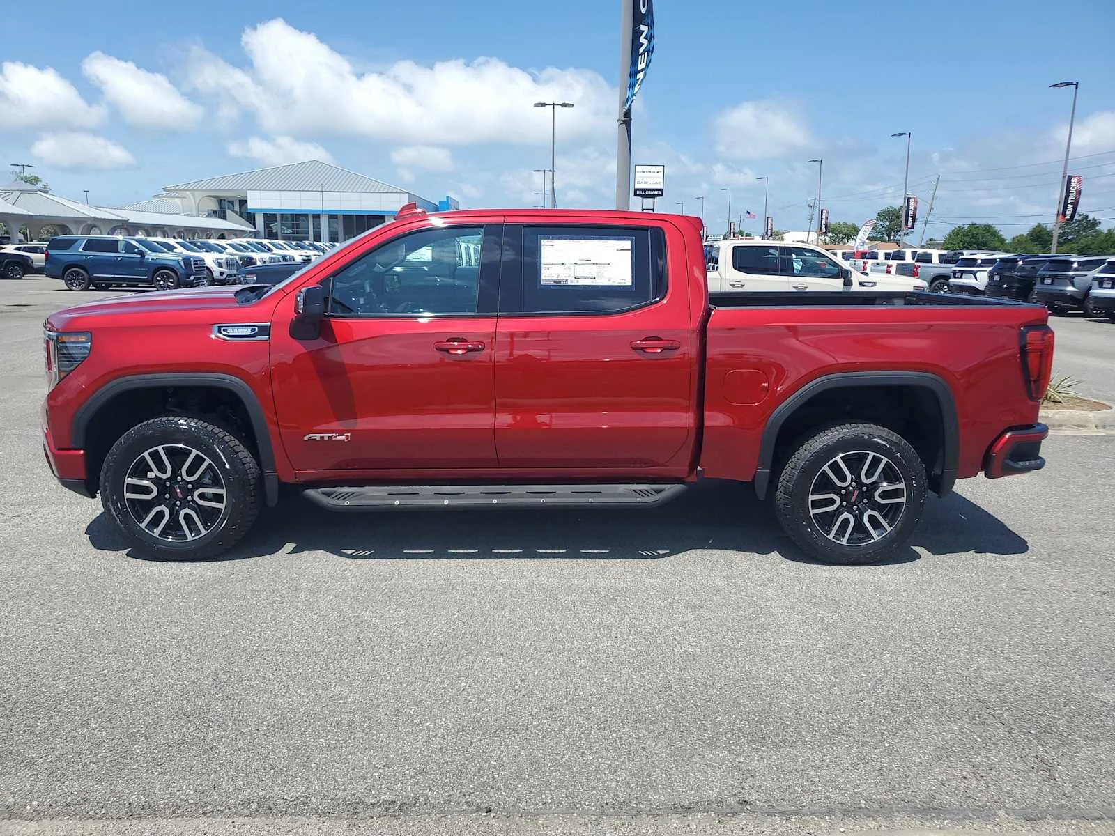 New 2026 Volcanic Red Tintcoat GMC AT4 image 2