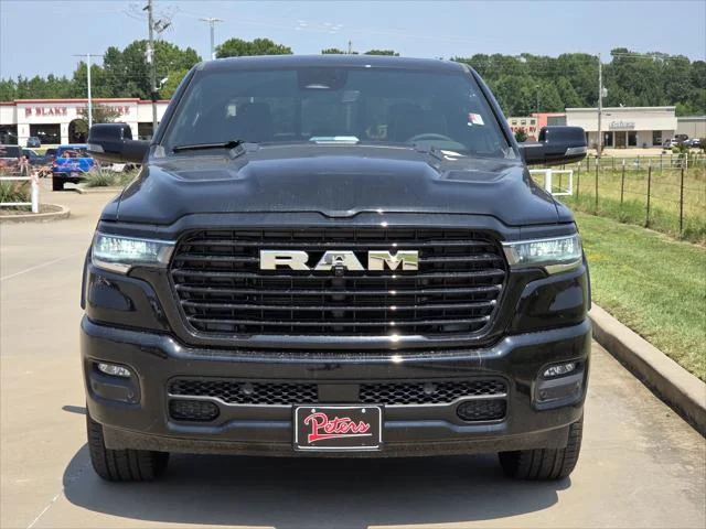New 2026 Diamond Black Crystal Pearl-Coat Exterior Paint RAM LARAMIE image 2