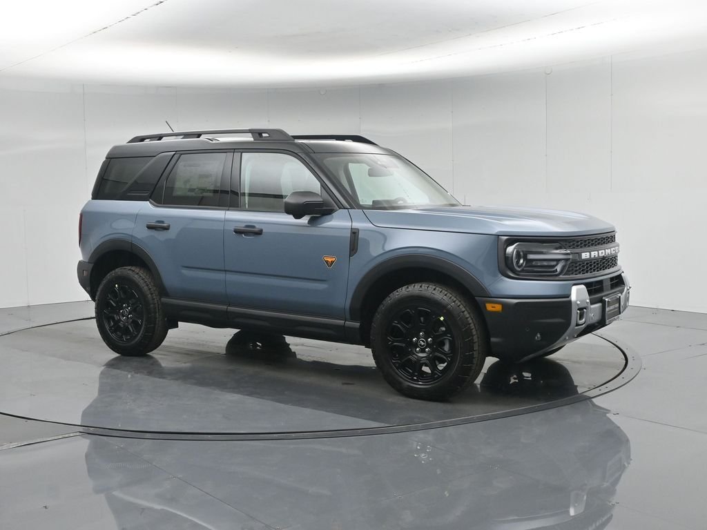 New 2026 Azure Gray Metallic Tri-Coat Ford Badlands image 6