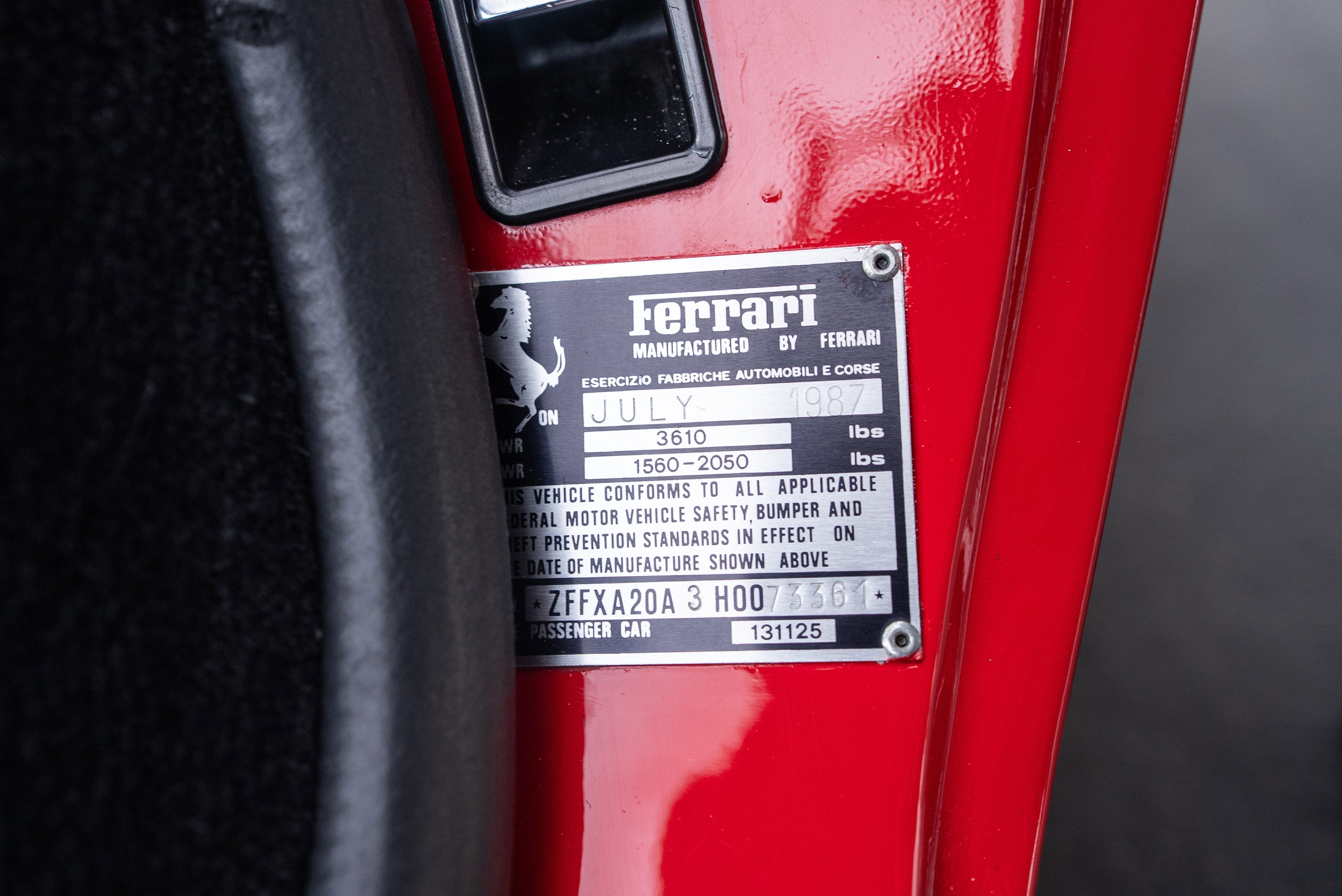 1987 Ferrari 328 - Photo 21