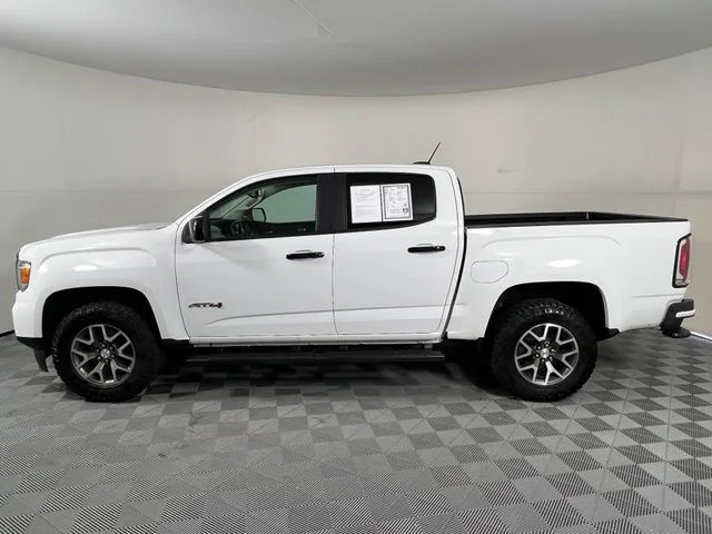 Certified Used 2021 Summit White GMC AT4 w/Leather image 4