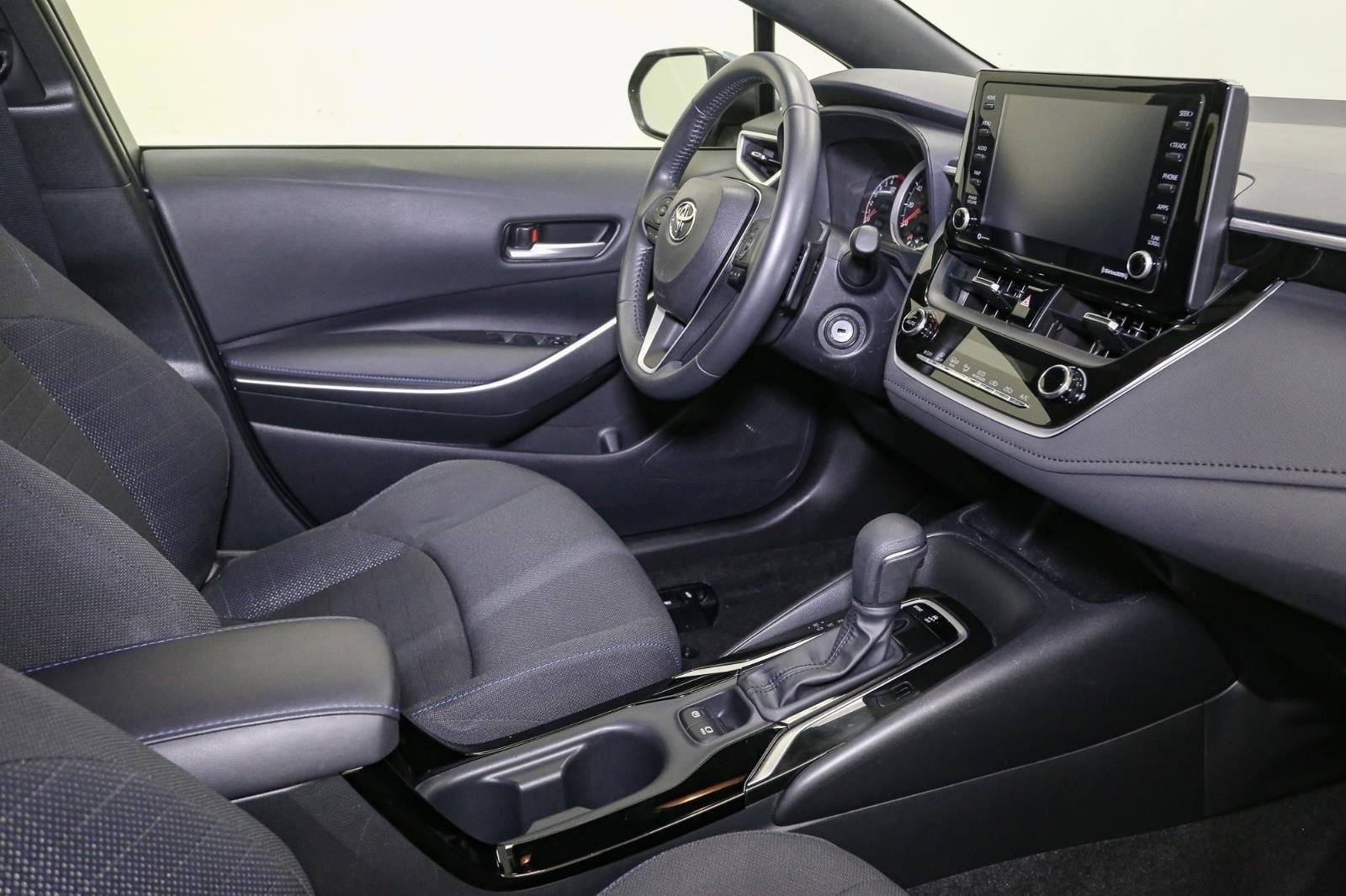 Used 2022 Celestite Gray Metallic Toyota SE image 18