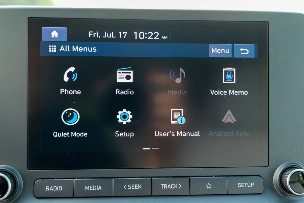 Used 2023 Abyss Black Pearl Hyundai SE image 55