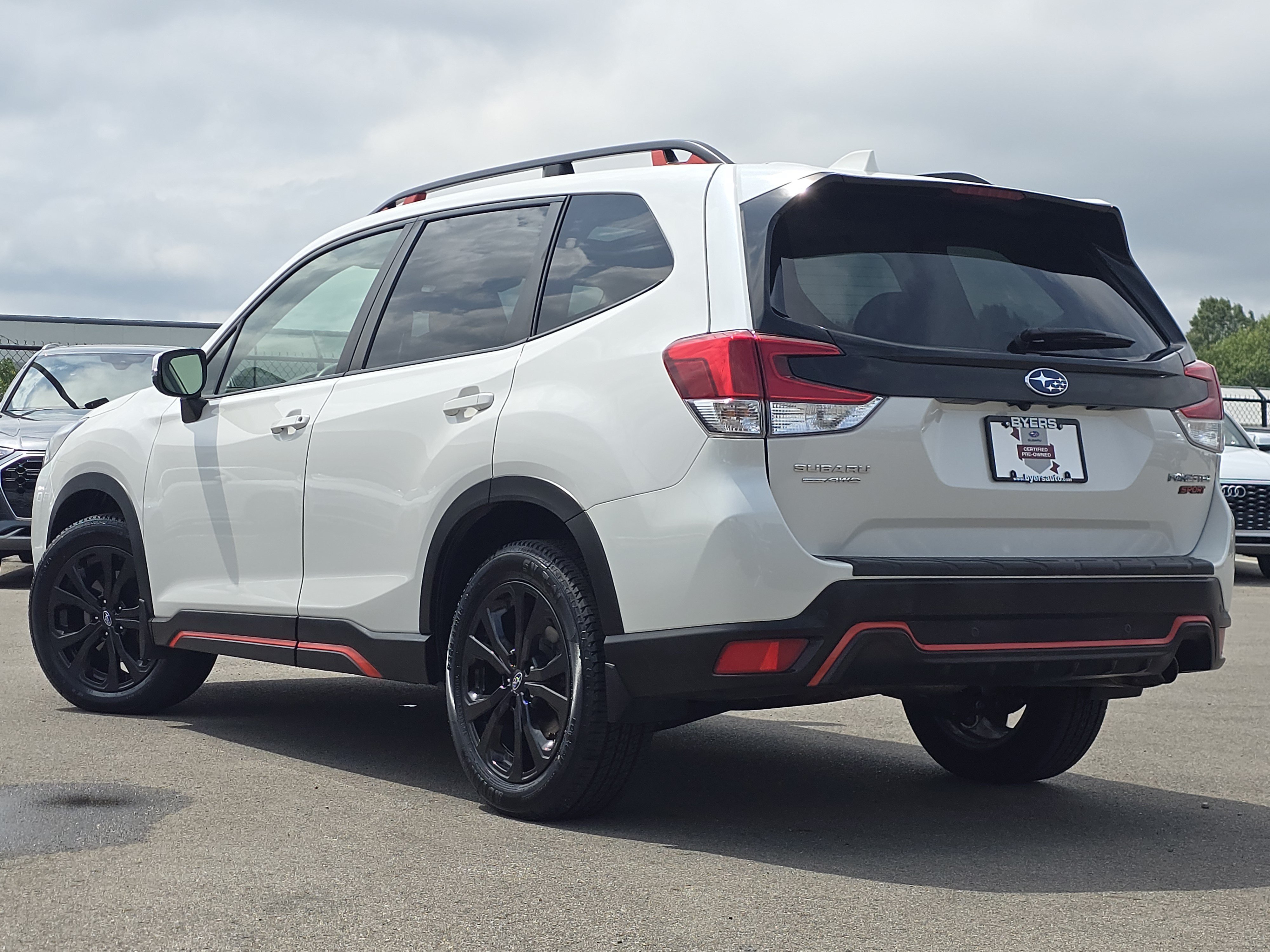 Certified Used 2022 Crystal White Pearl Subaru Sport image 5