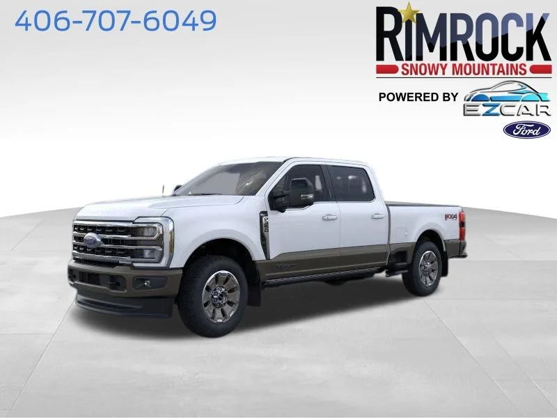 New 2026 Star White Metallic Tri-Coat Ford F-350® King Ranch® image 1