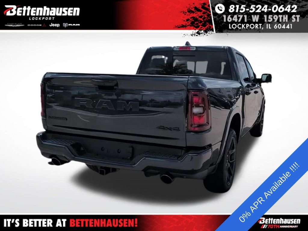New 2026 Forged Blue Metallic Exterior Paint RAM Laramie image 5