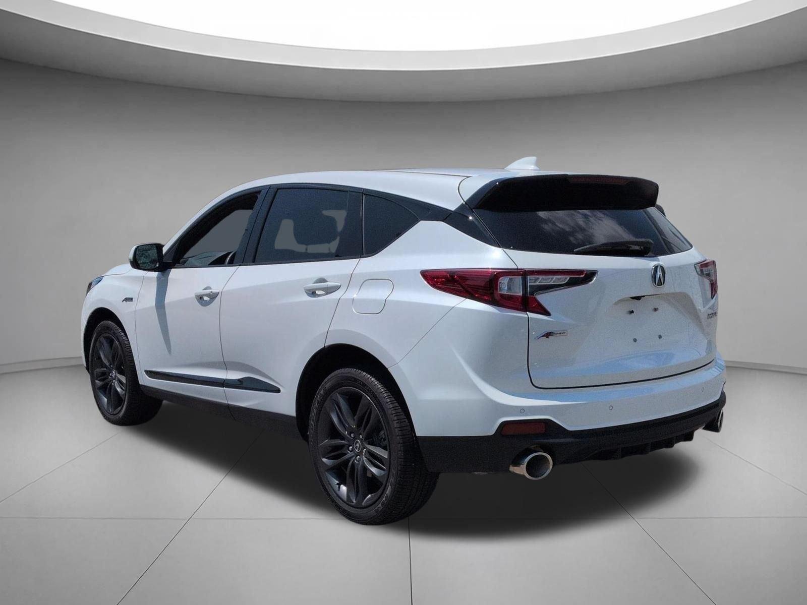 Used 2023 Platinum White Pearl Acura w/A-Spec Package image 3