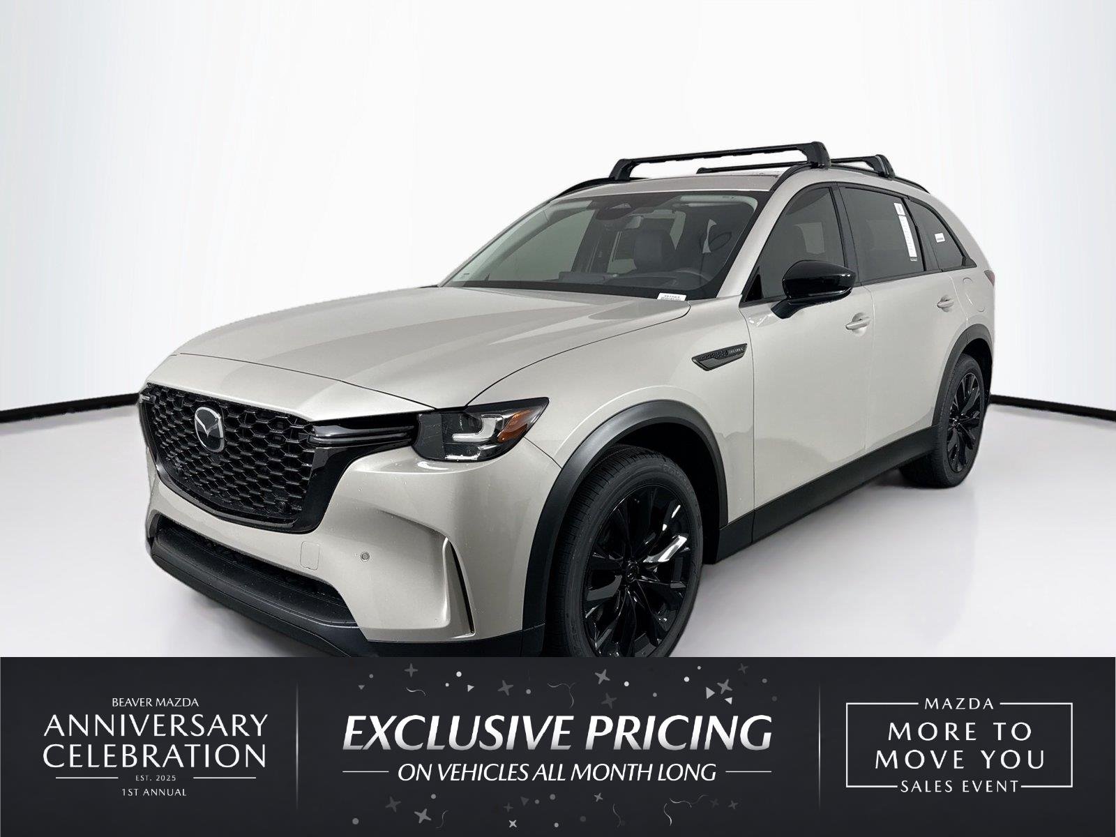 New 2026 Platinum Quartz Metallic Mazda 3.3 Turbo Premium Sport AWD image 1