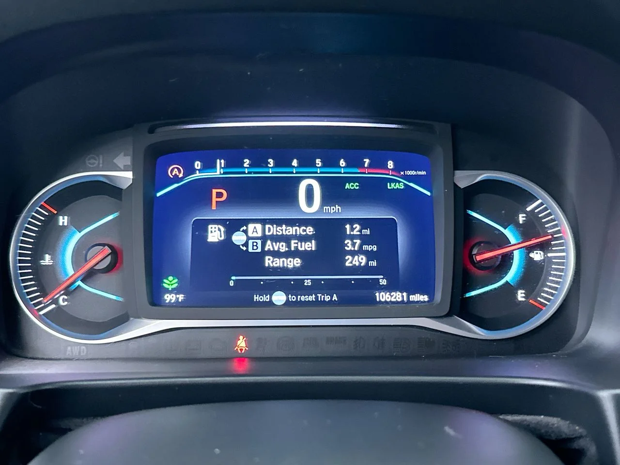 Used 2021 White Honda EX-L image 3