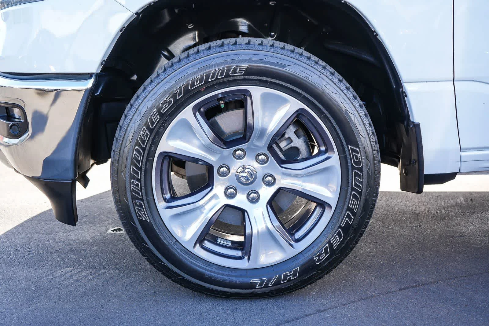 Used 2024 Bright White Clearcoat Ram Laramie image 11
