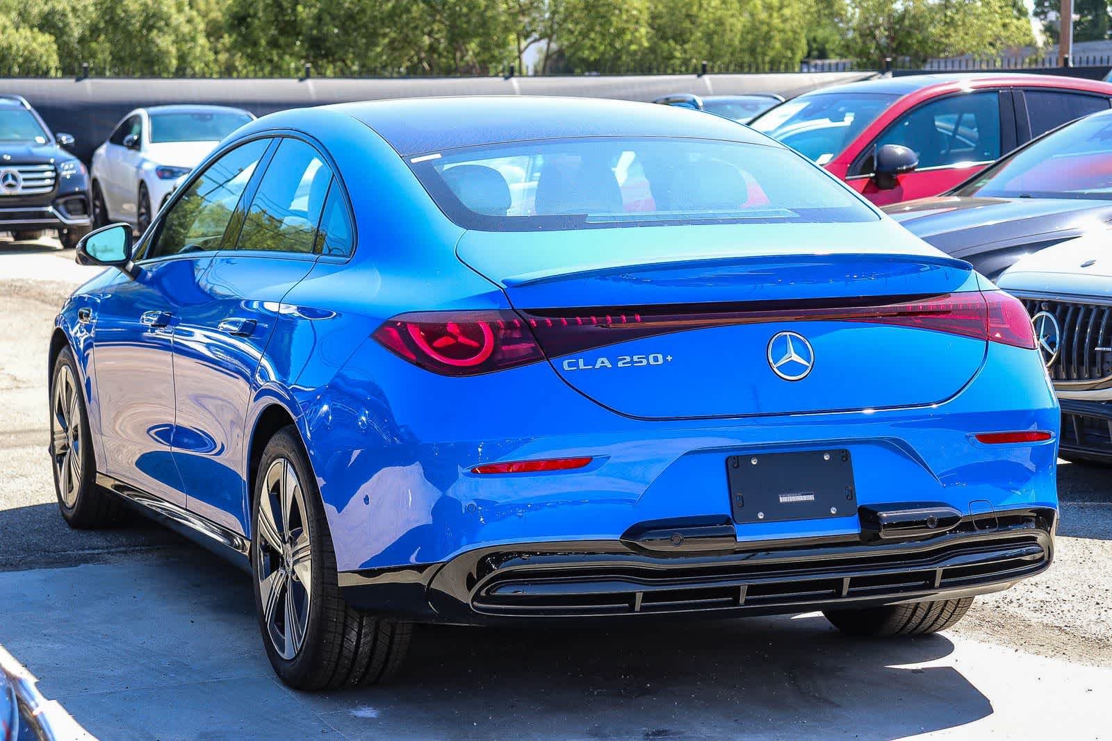 New 2027 Sky Blue Metallic Mercedes-Benz CLA 250+ Electric image 2