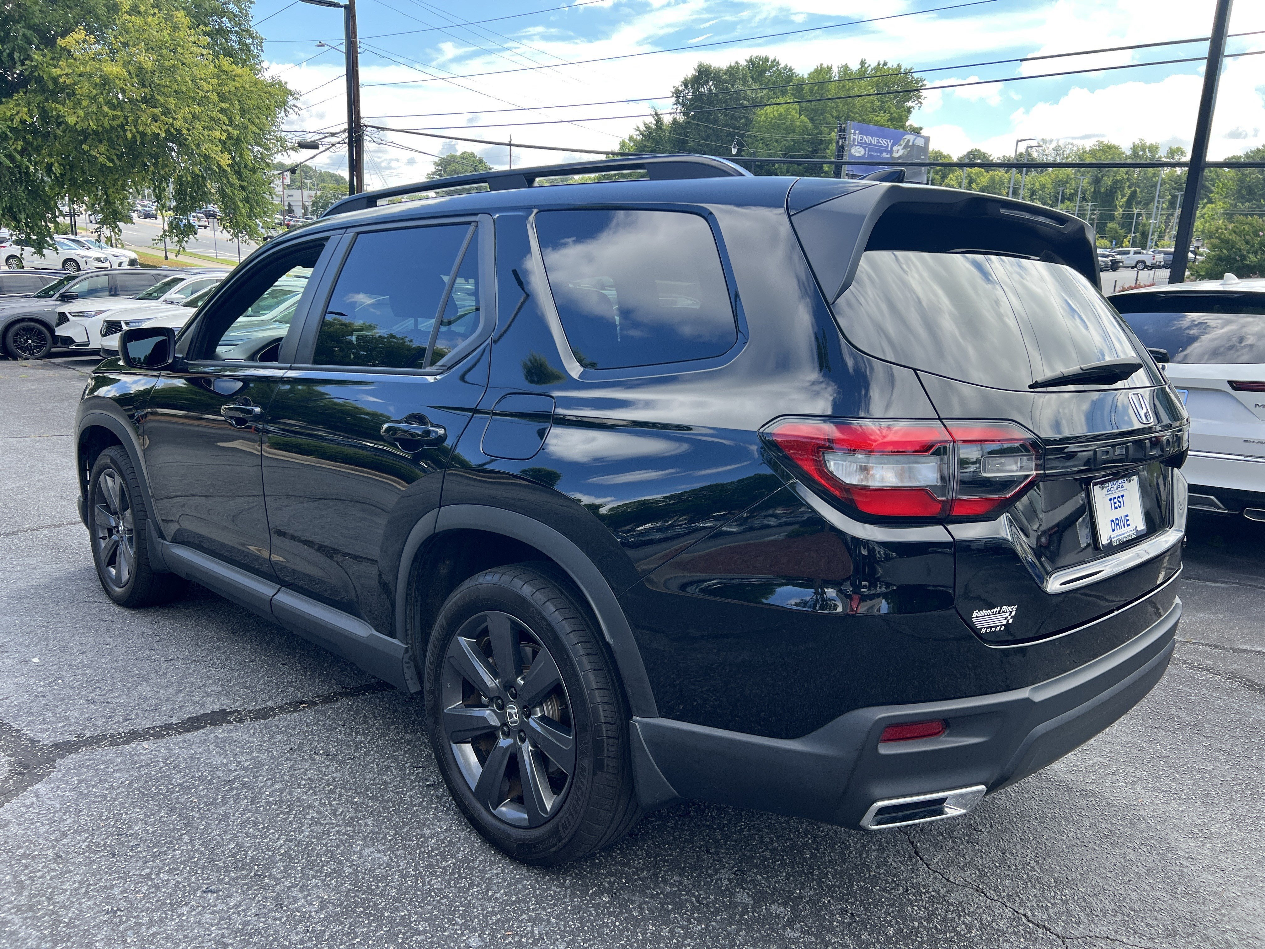 Used 2025 Crystal Black Pearl Honda Sport image 3