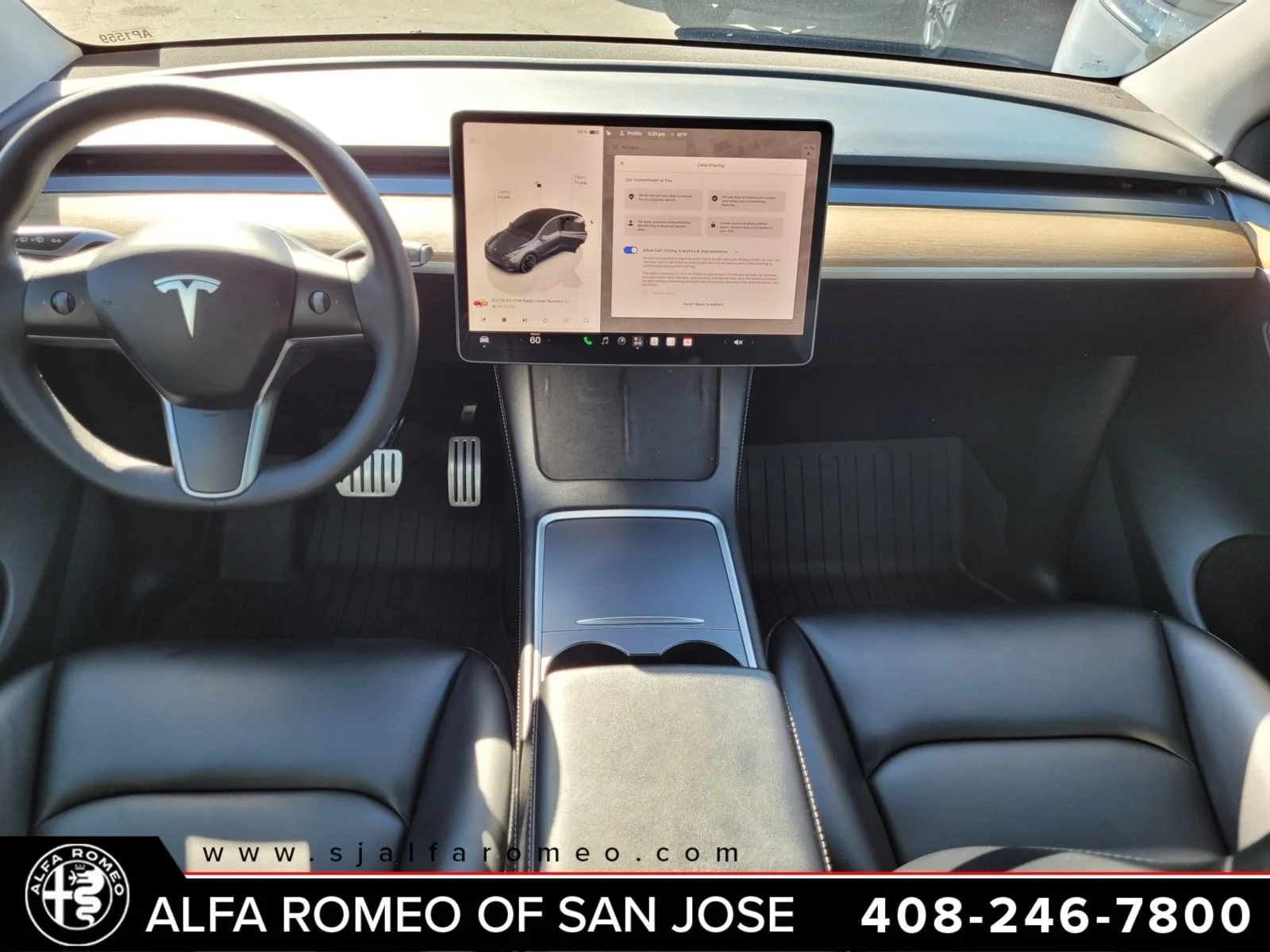 Used 2023 Gray Tesla Performance image 6