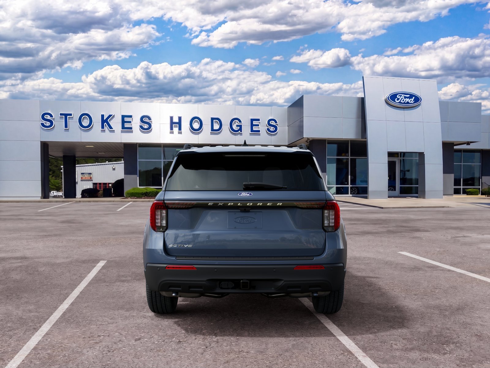 New 2027 Vapor Blue Metallic Ford Active image 5