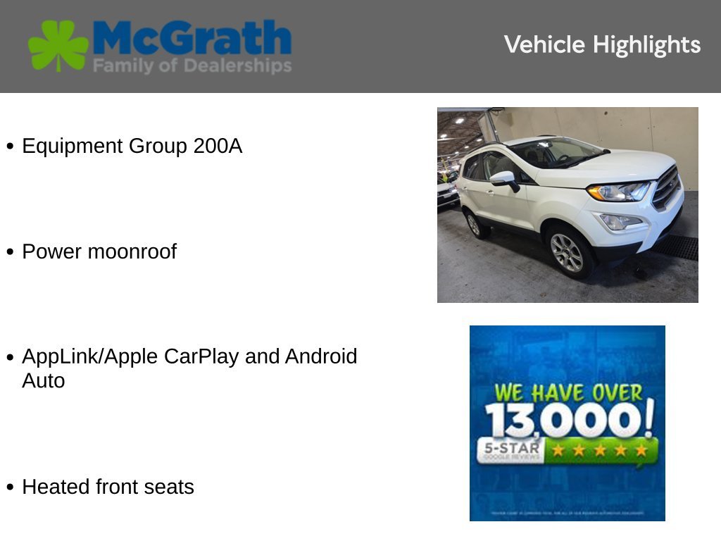 Used 2021 White Ford SE image 6