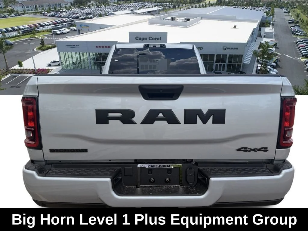 New 2026 Silver-Zynith Exterior Paint RAM Big Horn image 5