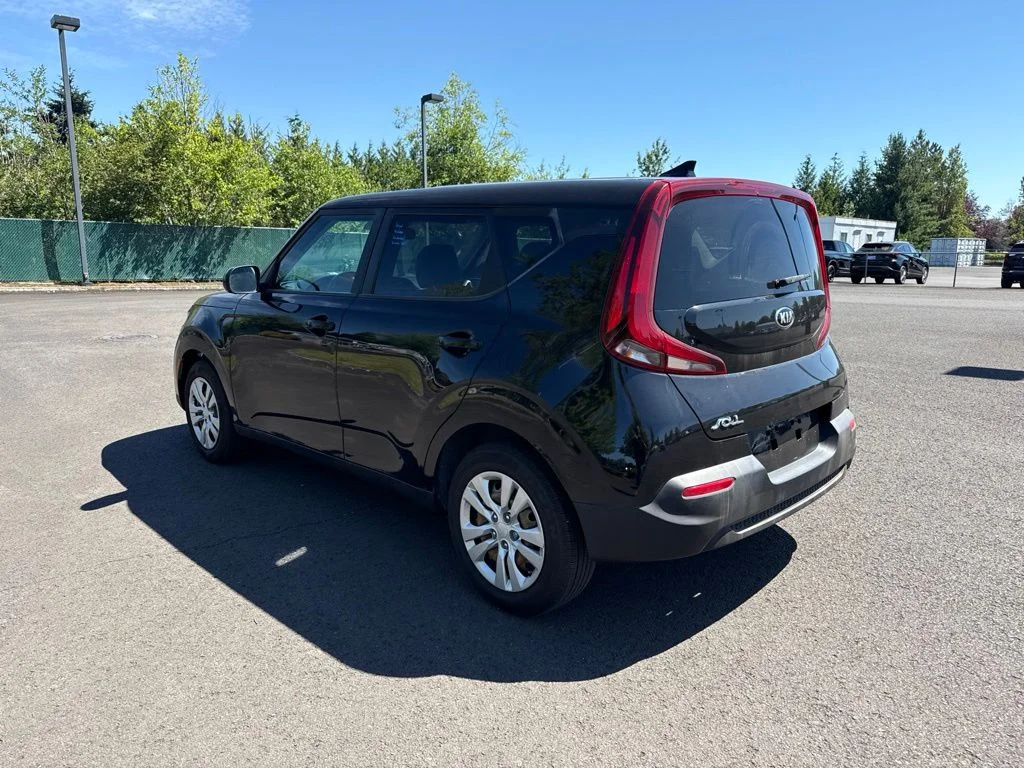 Used 2021 Cherry Black Kia LX image 4