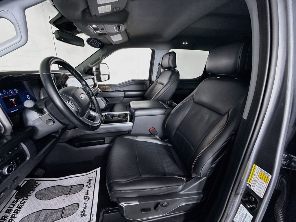 Used 2024 Carbonized Gray Metallic Ford LARIAT image 22