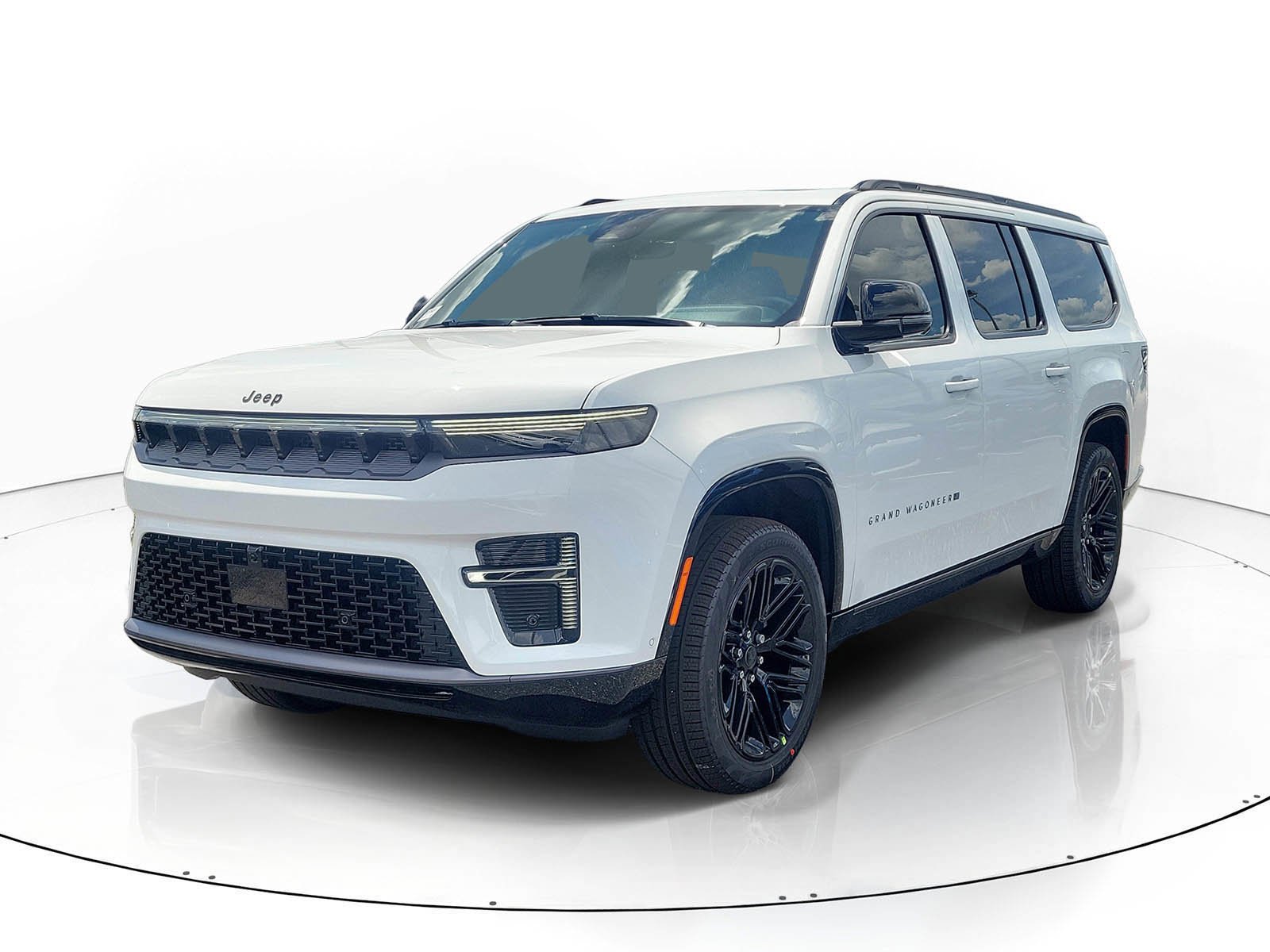 New 2026 Bright White Clear-Coat Exterior Paint Jeep Limited Reserve image 1