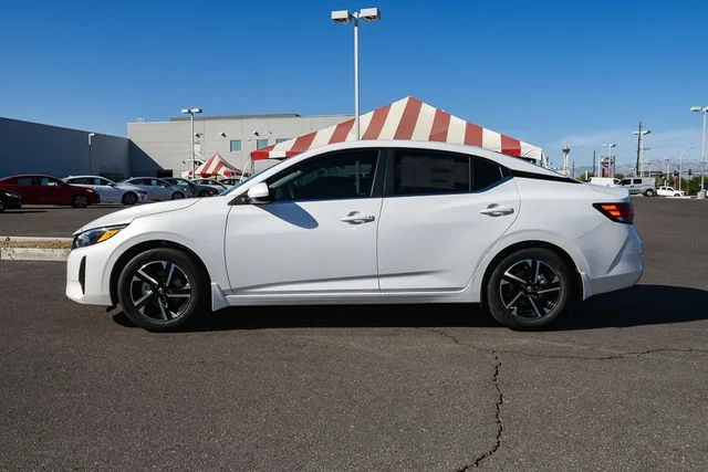 New 2025 White Nissan SV image 2
